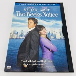 Two Weeks Notice Movie DVD - Good Used Condition